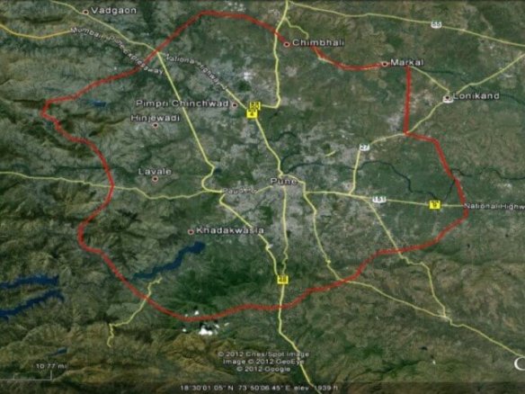 pune ring road development